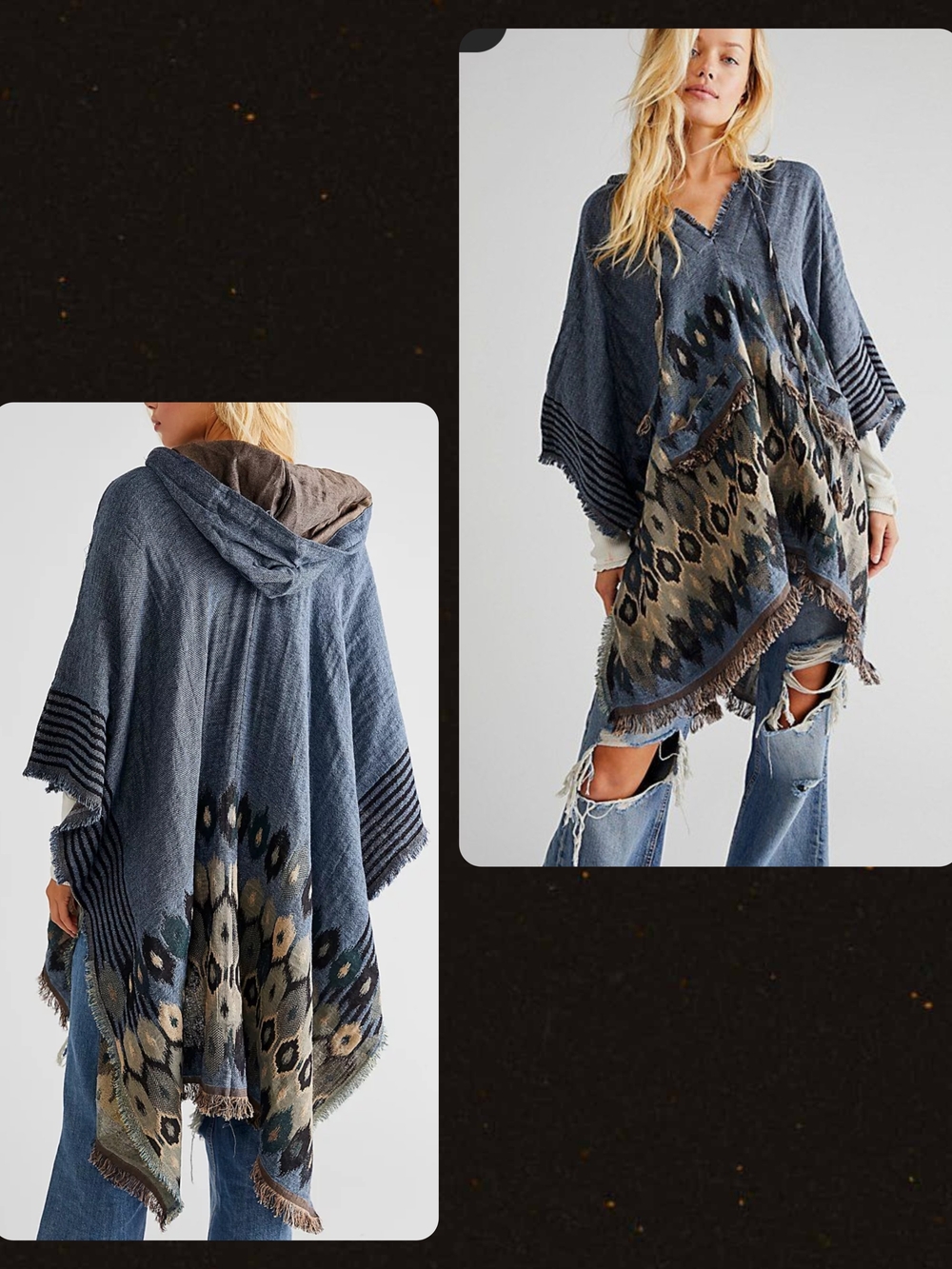 Free People Casablanca Hoodie 
One Size